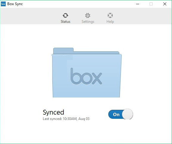 BoxSync(box网盘同步工具)截图1