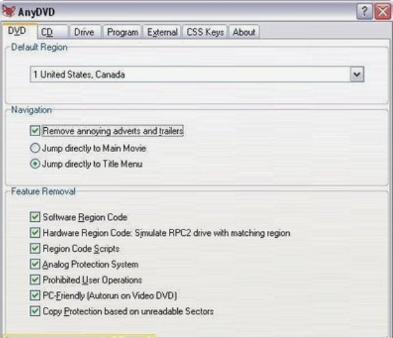 AnyDVDHD(DVD电影驱动程序)截图4
